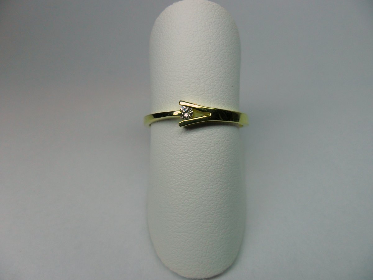 V-Spleet Ring Bicolor 0.04 crt.